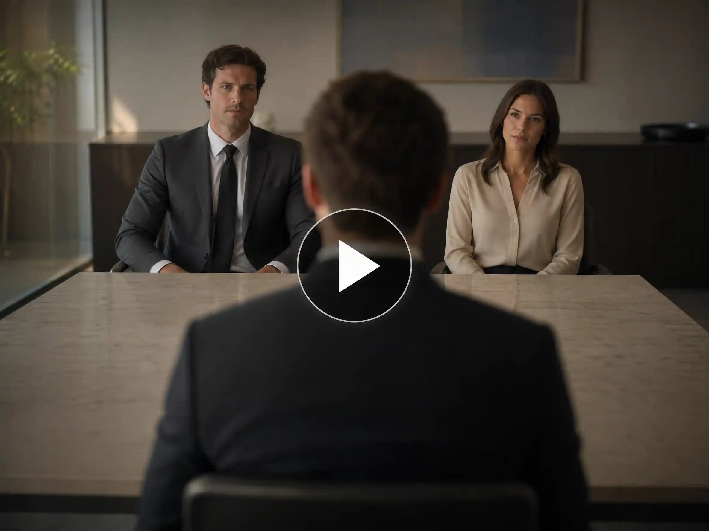 Generated AI video thumbnail from the staged 3D shot with play button