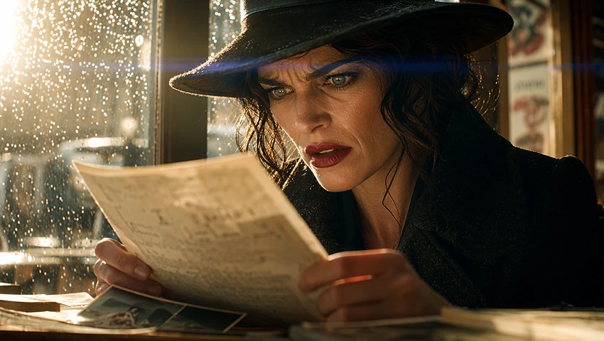Live-action revenge drama with a woman uncovering a betrayal