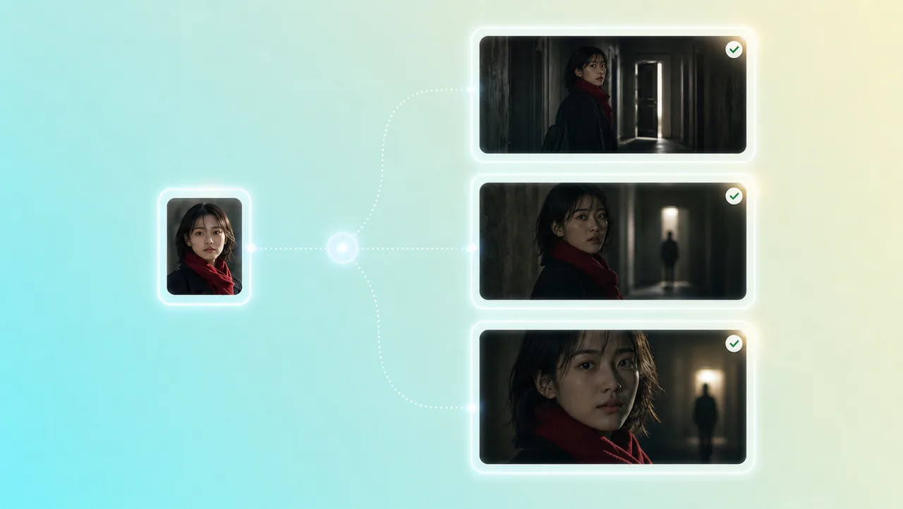 Same Face Across Shots
