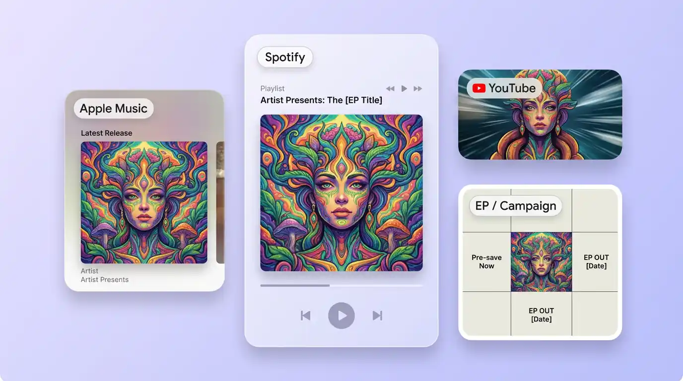 AI Album Cover Generator benefit illustration 3