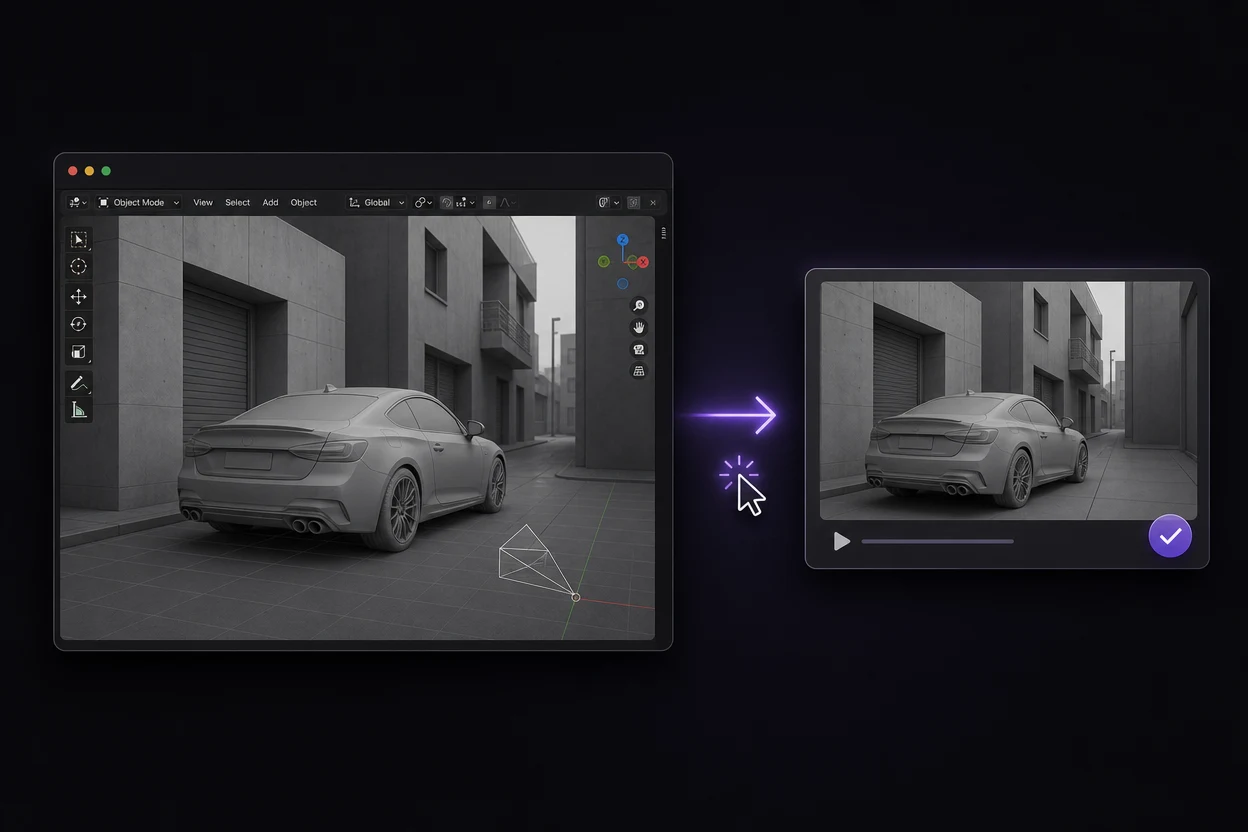 Envie o vídeo de material neutro para o Topview com um clique
