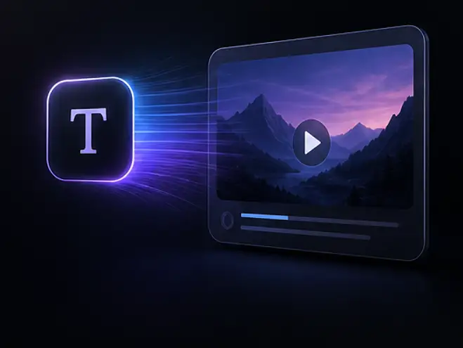 Gemini Omni text to video AI generation example