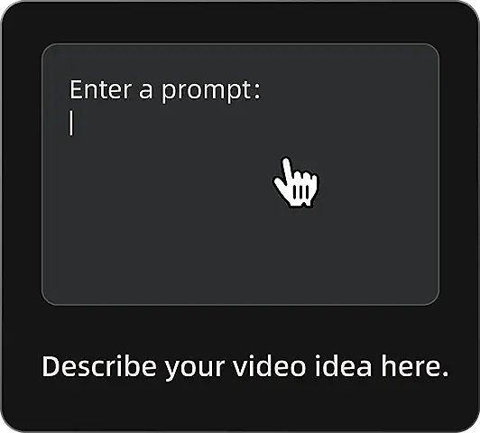 Prompt input interface for Happy Horse 1.1