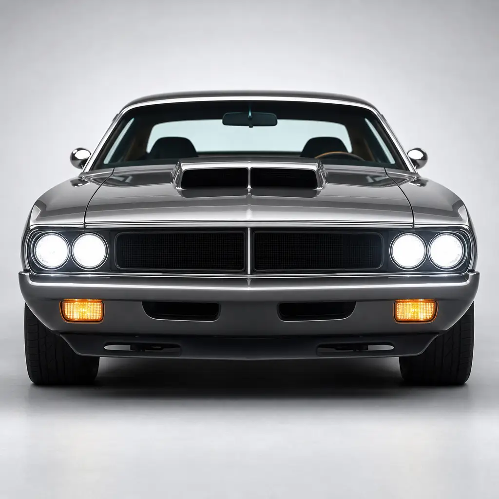 Klassisches amerikanisches Muscle-Car Referenz