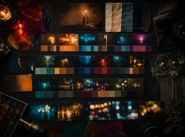 Visual Style section covering lighting, color, and art direction