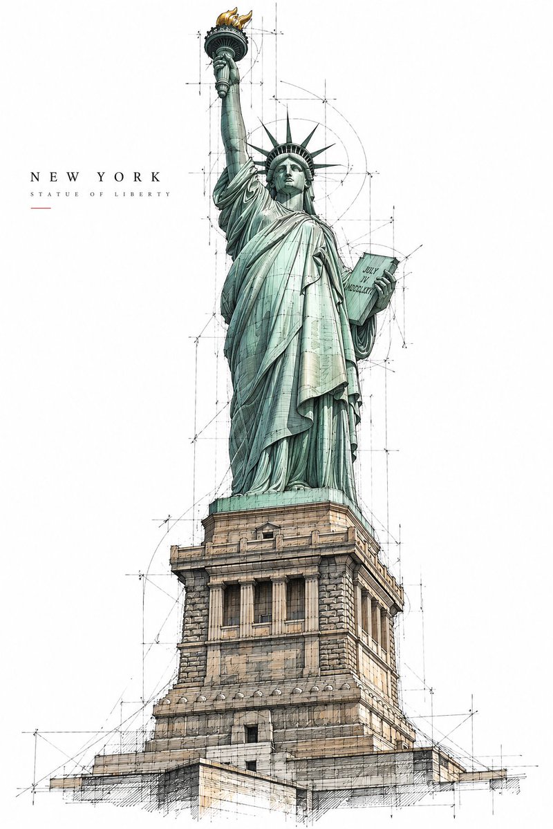 Architectural Sketch Poster Prompt