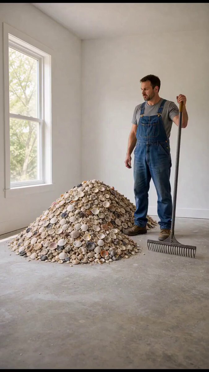 Seashell Terrazzo Floor Renovation