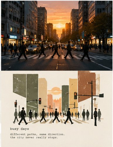 Cinematic Art Book Editorial Poster