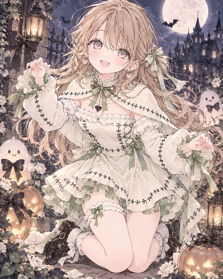 Halloween Frankenstein Style Dress Girl
