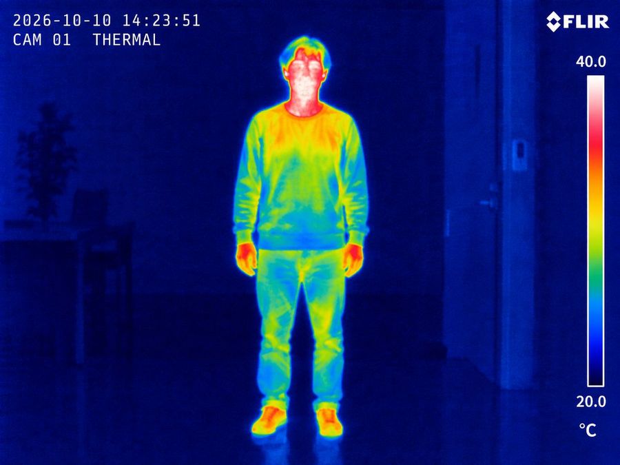 Thermal Imaging Portrait