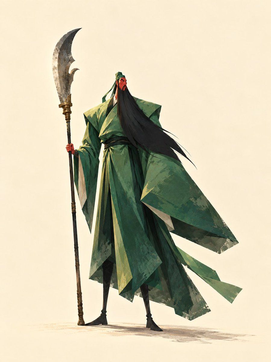 Guan Yu Character Design