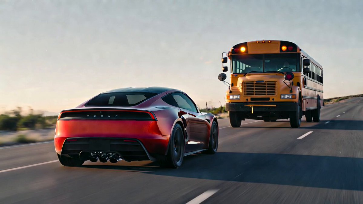 Tesla Roadster Thruster Jump