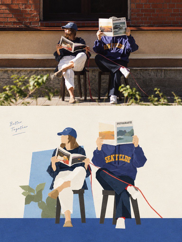 High-End Editorial Poster: Paper-Cut Collage Design