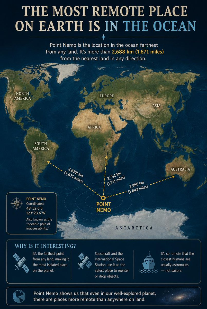 Point Nemo Infographic