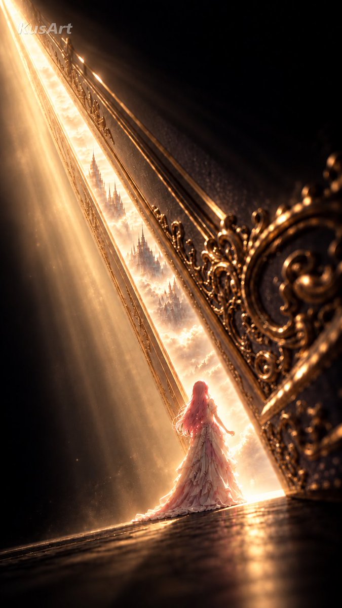 Woman Before the Golden Threshold