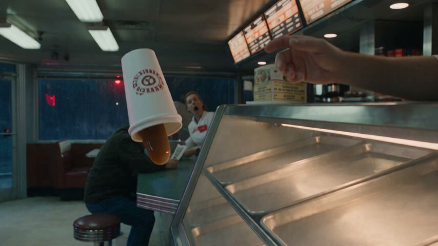 Zombie and Alien Donut Shop Comedy
