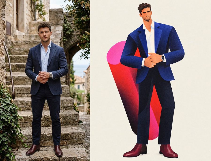 Photo to Illustration