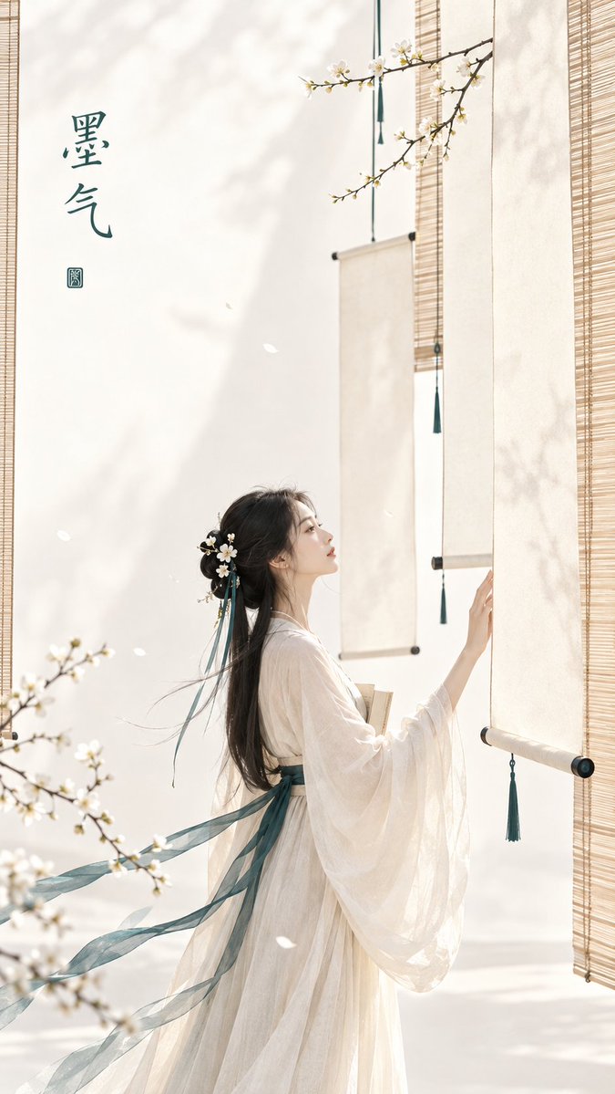 Zen Oriental Scroll Cover Art