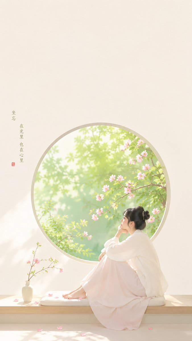 Oriental Zen Minimalist Aesthetic Wallpaper