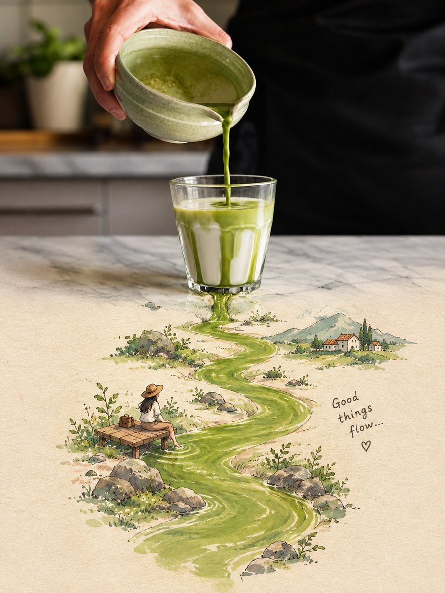 Surreal Food Storybook Illustration Conversion