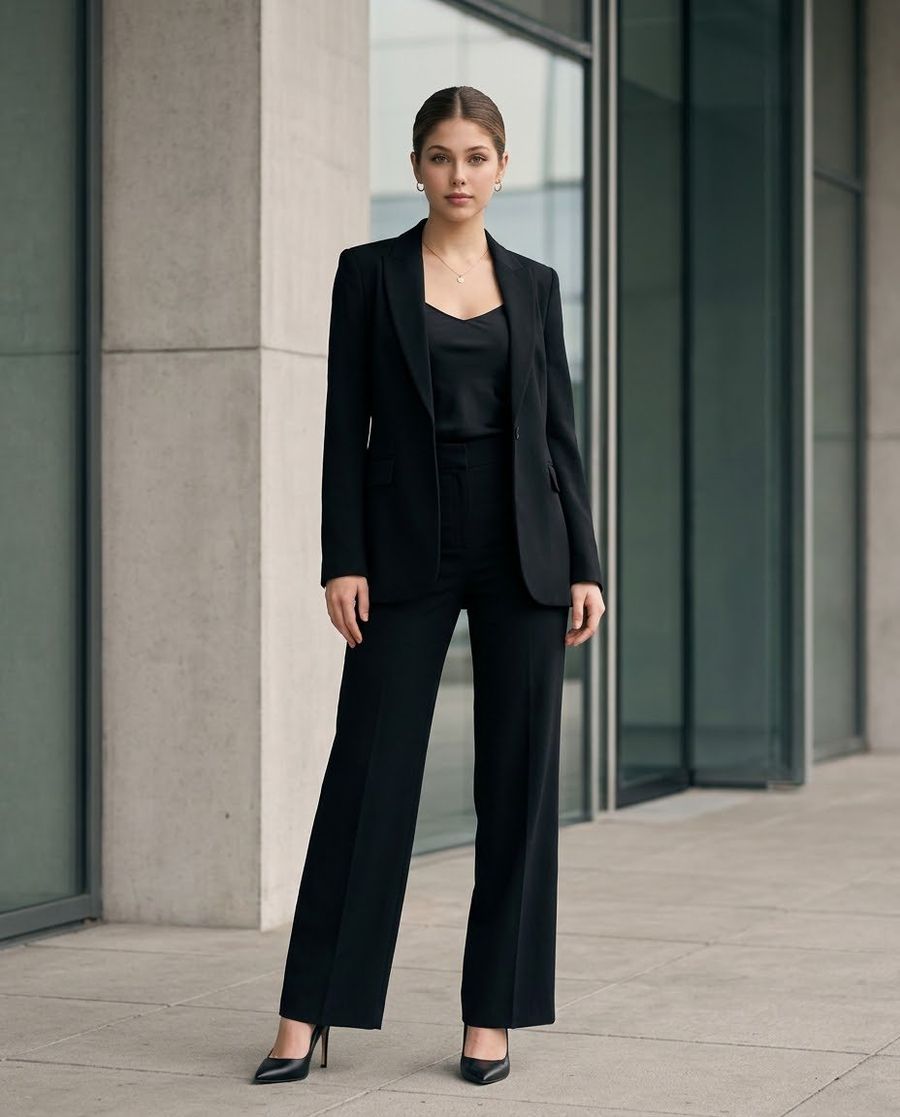 Luxury Corporate Fashion Portrait