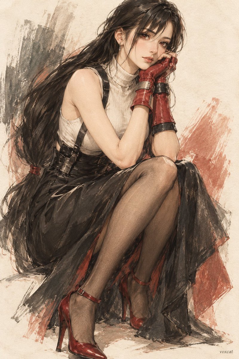 Vintage Fashion Illustration Prompt