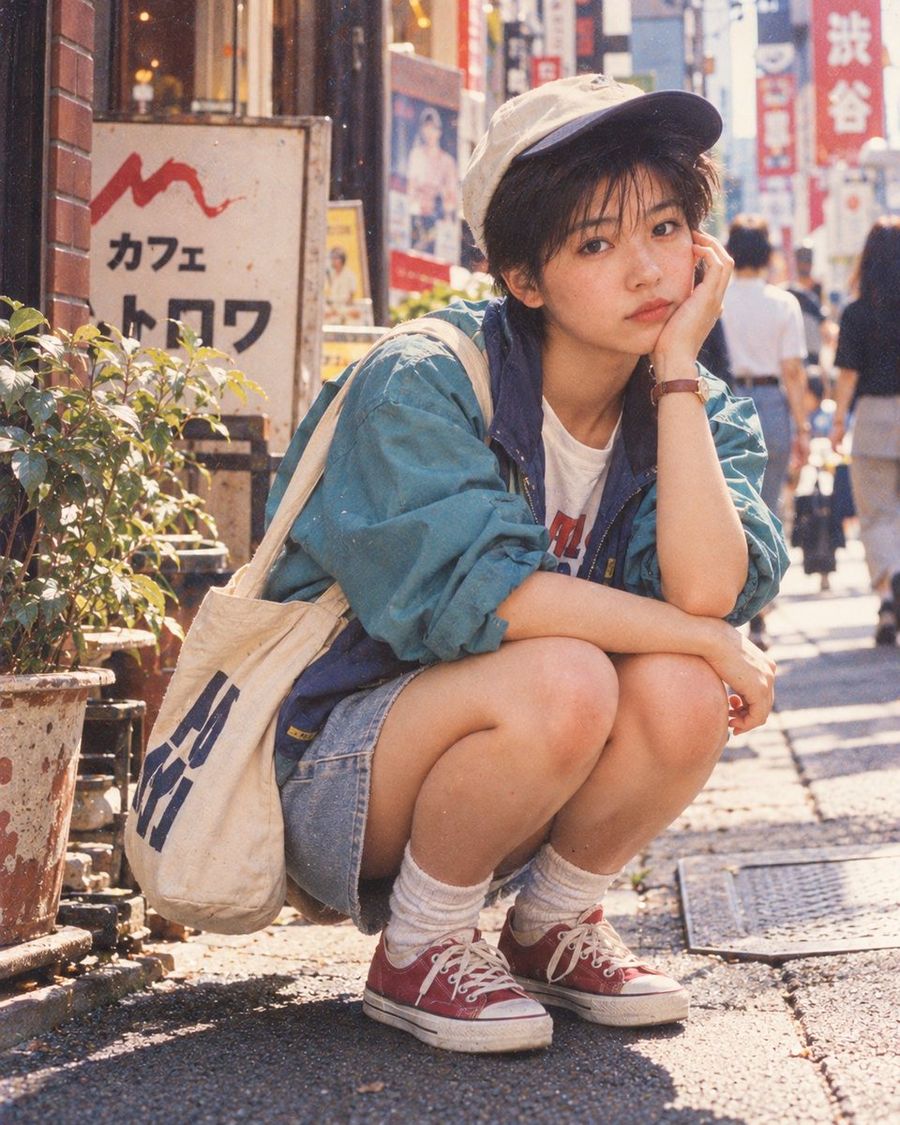 Shibuya Street Style Portrait