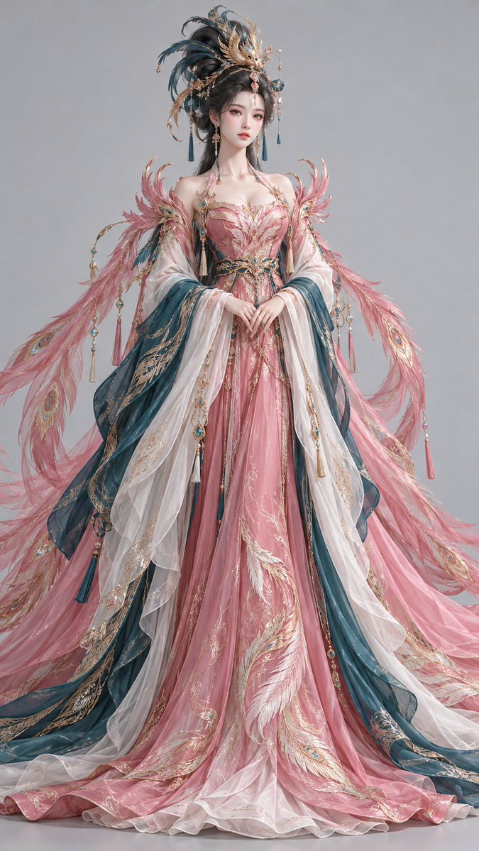 Oriental Fantasy Phoenix Princess